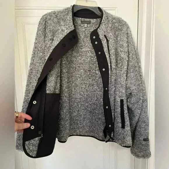 NEW Ocean + Coast Women’s Large Sherpa Fleece Jacket - Fluffy, Cozy, Warm Winter - Picture 5 of 10